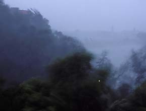 Cheung Chau during Typhoon York