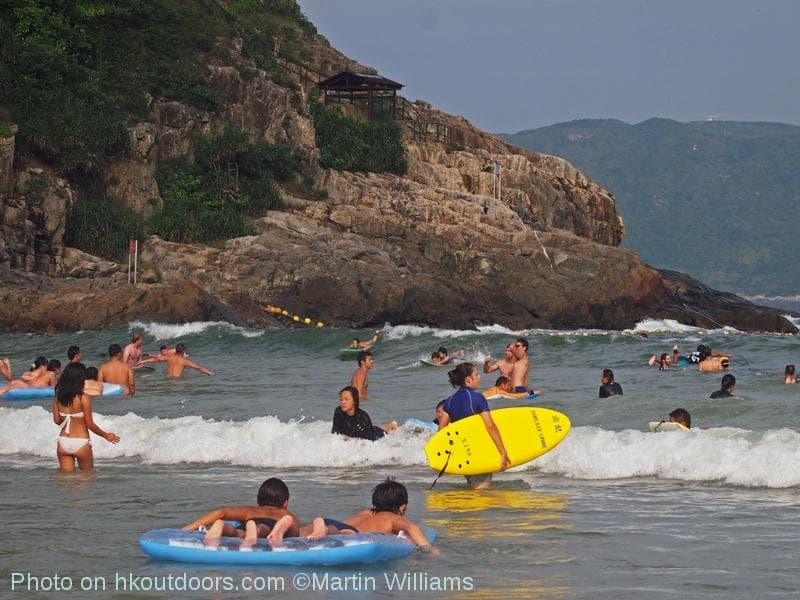 Over Dragon’s Back to Big Wave Bay beach