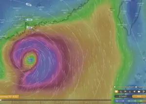 Tropical Cyclone Ma-on Headed for Hong Kong