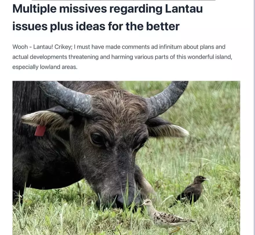 Hong Kong Nature Conservation Issues – and related efforts by Dr Martin Williams